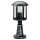 Pedestal lamp a-142328, black-silver; cast aluminium, e27, ip44, 400x200mm