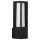 Wandlamp a-142417, zwart, gegoten aluminium, opaalglas, ip44, e27, 350mm