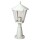 Sockelleuchte A-142550, weiß, Aluguss, Acryglas, E27, IP44, 565x260mm