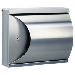 Wall mailbox a-142693, stainless steel, 335x400x160mm