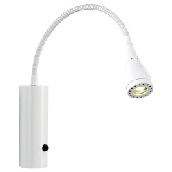 LED Wandleuchte Mento flexibel weiß Schalter