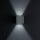 LED Wandleuchte Siri 44 in schwarz-matt 2x 3W 380lm IP54 Lichtaustritt verstellbar