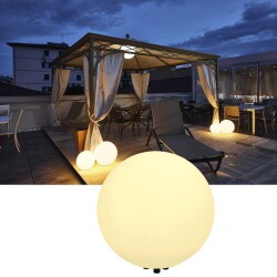 Decorative outdoor light Rotoball Floor in ø 500 mm