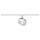 Weißer Leuchtenspot Kalu Track für 1-Phasen-HV-Stromschiene, inkl. LED, Leuchtmittel, dimmbar, dreh- und schwenkbar