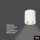 LED Deckenspot Enola C, Aluminium, weiß, 3000K, 850lm, 107 mm