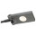 Hochwertige Außenwandleuchte Toran eckig-länglich in dunkel-grau LED schwenkbar