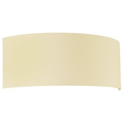 shine - loft Modular 2 lampshade horizontally curved Cream