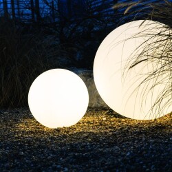 LeuchtKugel Mundan in Weiß 500mm E27