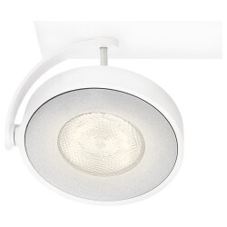 Schlichter LED Spot Clockwork in weiß, dimmbar