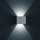 LED Wandleuchte Siri 44 in nickel-matt 2x 3W 520lm IP54 Lichtaustritt verstellbar