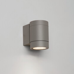 Moderne LED Wandleuchte Dartmouth Single in silber,...