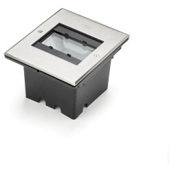 Flexibler LED Bodenspot aus rostfreiem Edelstahl, IP65,...