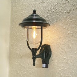 Perfect ontworpen wandlamp Parma met bewegingsmelder van...