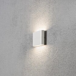 Discreet led wall mounted Chieri luminaire in aluminium...
