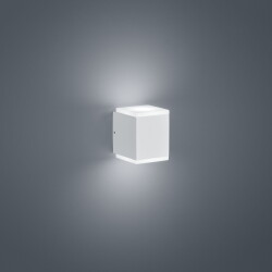 LED Wandleuchte Kibo in weiß-matt 2x 5W 800lm IP54