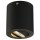 Downlight Decken-Aufbauleuchte Triledo in schwarz, rund, schwenkbar