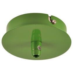 Ceiling rose Fitu, 1 outlet, round, incl. strain relief