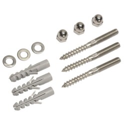 Stainless steel screw set