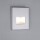 Wandeinbauleuchte LED Edge 1,1W Chrom matt inkl. Leuchtmittel 50lm