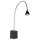 LED Wandleuchte Buddy, flexibel, neutralweiß, schwarz