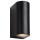 LED Wandleuchte Zora, inkl. LED Leuchtmittel in schwarz, rund, 150x65x90mm