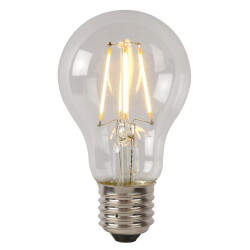 led bulb e27 bulb - a60 in transparent 5w 600lm