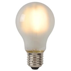 ledlamp, e27 standaard vorm a60, matte gloeidraad, warm...