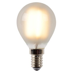 LED Leuchtmittel E14 Tropfen - P45 in Transparent-milchig...