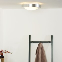 Bathroom ceiling light Fresh, ip44, e27, aluminium matt,...