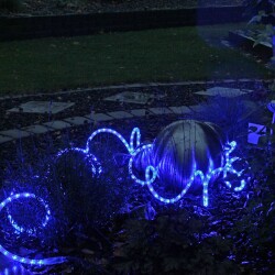 LED Lichterschlauch Rope Light Flex, blau, 6000mm