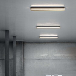 LED Deckenleuchte Flurry, weiß, 1000 mm