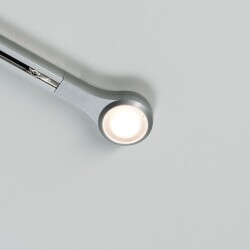 URail LED Endkappe 5,8W Chrom matt dimmbar 420lm
