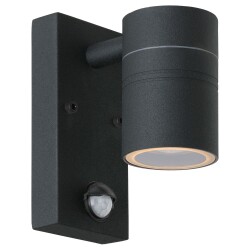 led outdoor wall light Arne, incl. motion detector