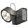 led wall and ceiling light Kalu, 3000k, dimmable, black, 1-flame, 60
