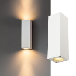 Theo Up and Down, gu10, wall lamp, white, max 2x50W