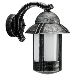 Wandlamp van gegoten aluminium en opaalglas, ip44, met...