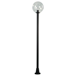 Pole lamp made of cast aluminium, crystal glass, e27,...