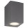 Wall lamp a-344037, graphite, cast aluminium, gu10, float glass, ip54, 100x70x80mm