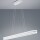 LED Pendelleuchte Liv in weiß-matt dimmbar höhenverstellbar
