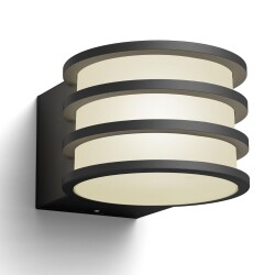 Philips Hue White Ambiance Lucca - Wall lamp, anthracite
