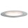 LED Plug & Shine 3er Set Bodeneinbauleuchte in silber warm weiß IP65 70mm