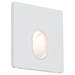Wall recessed light set in white 1,7w