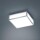 LED Deckenleuchte Zelo in Chrom 12W 960lm IP44 220x220mm