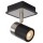 LED Deckenleuchte Lennert in Schwarz und Chrom-Matt GU10 5W 320lm