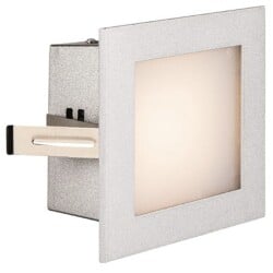 LED Wandeinbauleuchte Frame Basic in Grau 3,1W 140lm