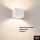 LED Wand- und Deckenleuchte Sitra Cube Wl in Weiß 10W 560lm IP44