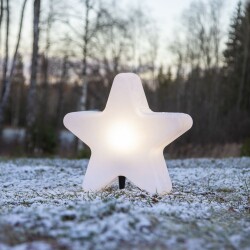 Outdoor Leuchte Gardenlight Stern E27 mit Erdspieß