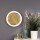 LED Wand- und Deckenleuchte Moon in Blattgold und Weiß-satiniert 300mm