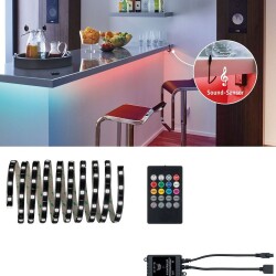 YourLED Lights and Sound Comfort Set 3m rgb voor...