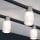 URail LED Spot Ceiling Safira 5,2W Chrom und Klar und Satin dimmbar